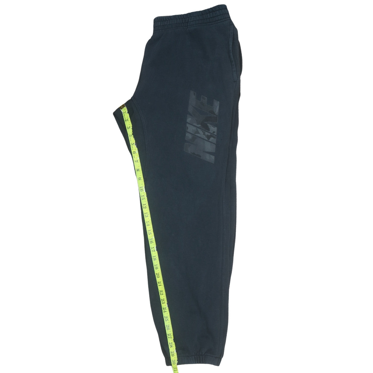 Nike Men's Blue Fleece Jogger Trousers Size L Comfortable Activewear