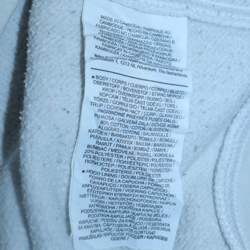 Nike Women White XL Pullover Hoodie with Logo - Casual Style
