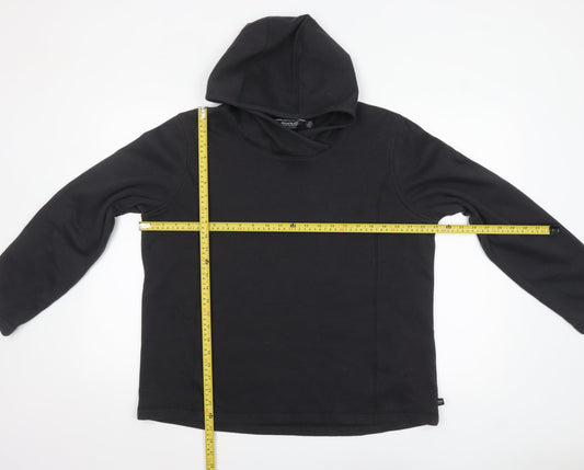 Regatta Women Black UK 20 Pullover Hoodie Outdoor Cotton Blend