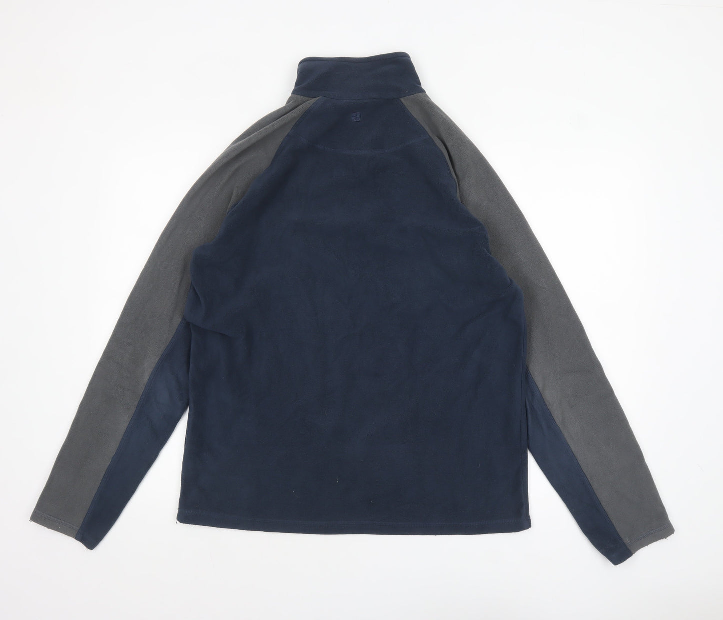 Mountain Warehouse Men's Blue 1/2 Zip Fleece Sweatshirt Size M
