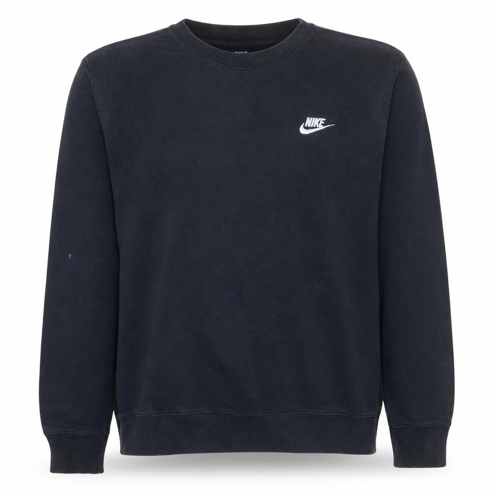 Nike Men's Black M Pullover Crew Neck Fleece Sweatshirt