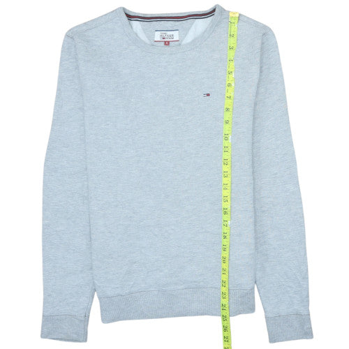 Tommy Hilfiger Denim Men's Grey Crew Neck Sweatshirt Size S
