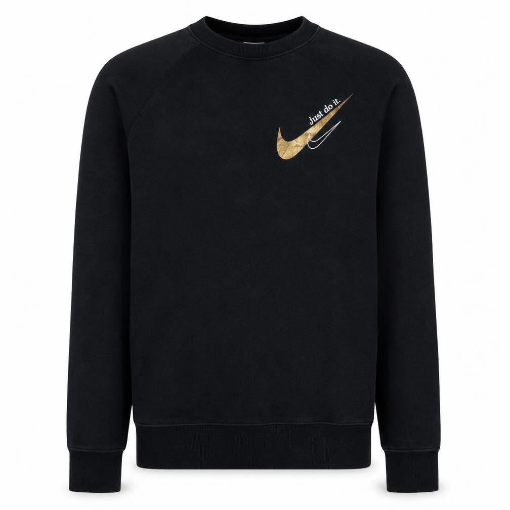 Nike Men's Black Small Pullover Crew Neck Sweatshirt