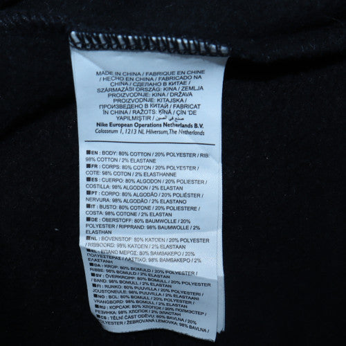 Nike SB Mens Black Half Zip Fleece Sweatshirt Size S