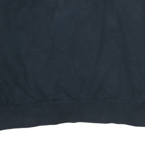 Nike SB Mens Black Half Zip Fleece Sweatshirt Size S