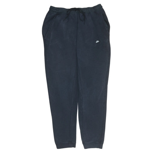 Nike Men's Black Fleece Jogger Sweatpants Medium Regular Fit