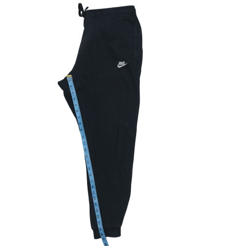 Nike Men's Black Fleece Jogger Trousers Size M Regular Fit