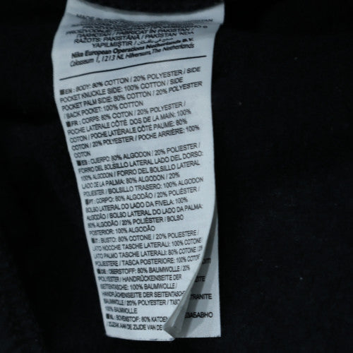 Nike Men's Black Fleece Jogger Trousers Size M Regular Fit