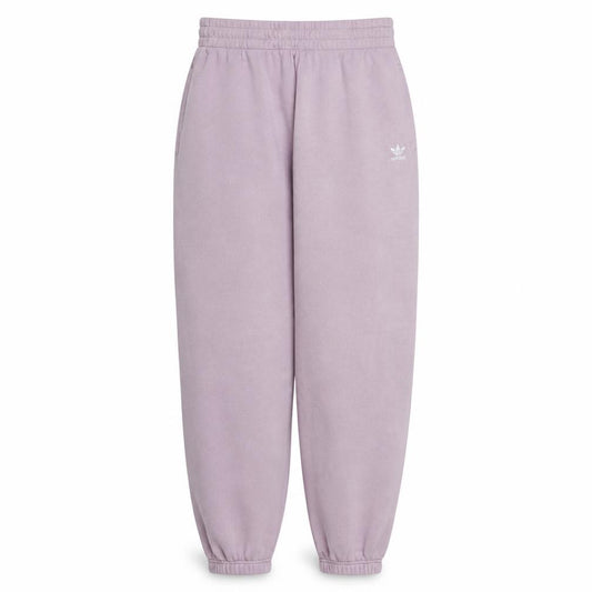 Adidas Womens Pink Sweatpants M Tapered Fleece Activewear Trousers