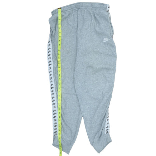 Nike Men's Grey Jogger Fleece Activewear Trousers Size L