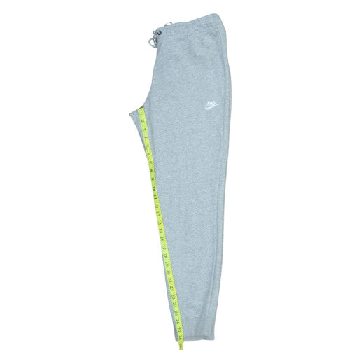 Nike Men's Grey Jogger Sweatpants M Regular Fit Fleece Activewear