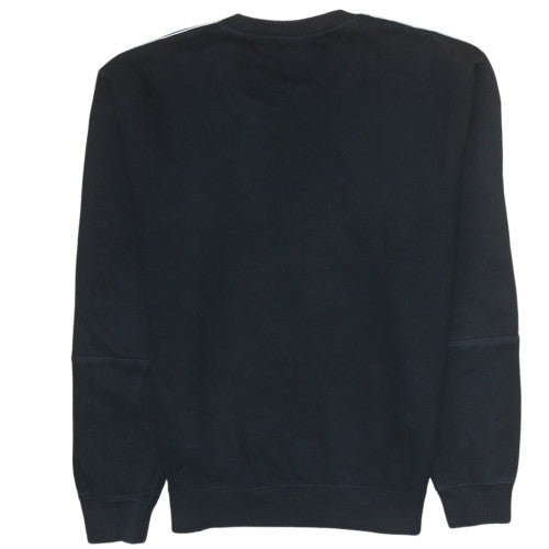 Champion Men’s Black Crew Neck Logo Sweatshirt Size S
