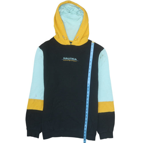 Nautica Competition Men's Multicoloured Pullover Hoodie L Sports Style