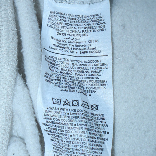 Nike Men's White Fleece Jogger Sweatpants Size S Regular Fit