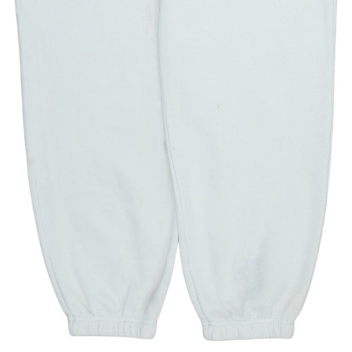 Nike Men's White Fleece Jogger Sweatpants Size S Regular Fit