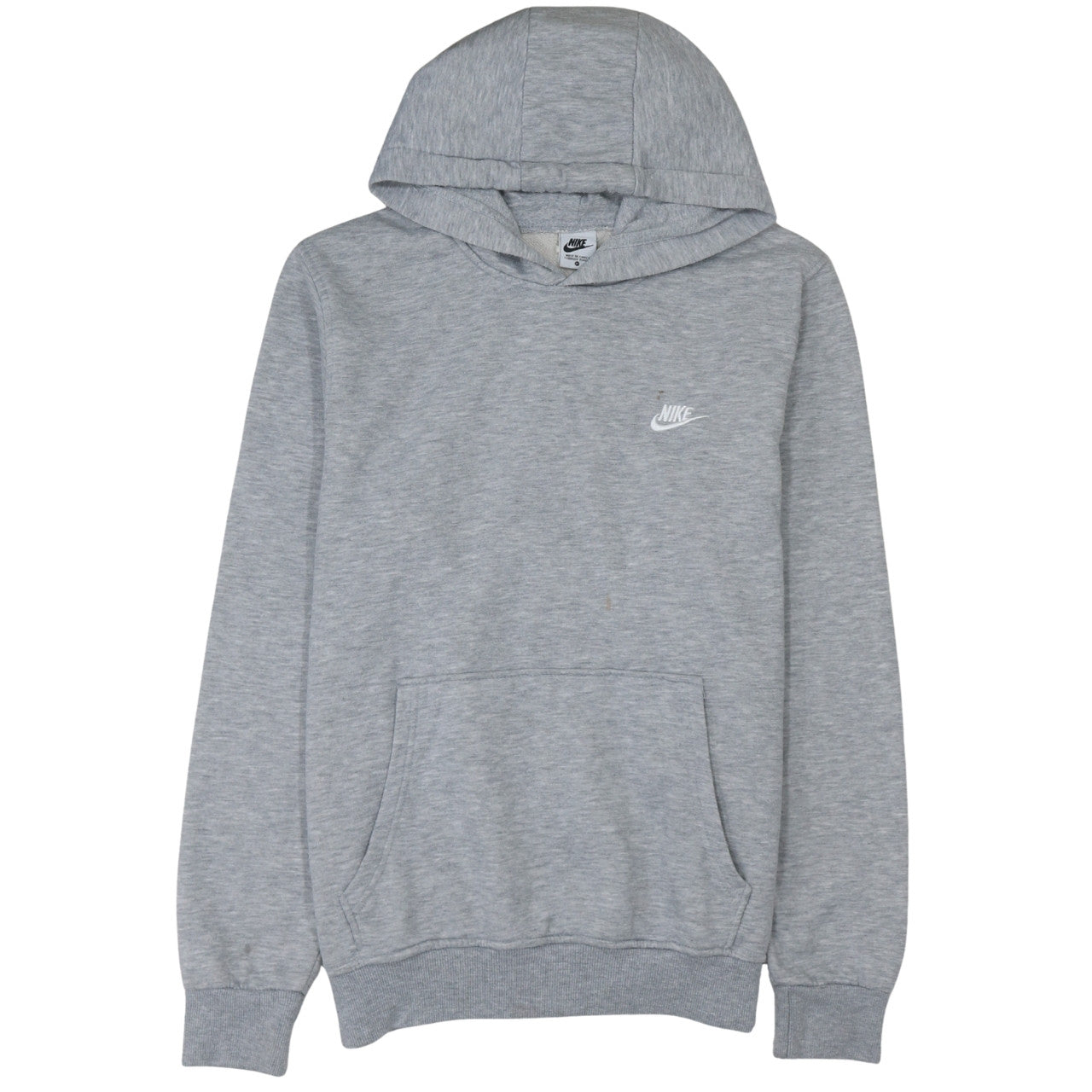 Nike Men's Grey XL Pullover Hoodie Cotton Sportswear