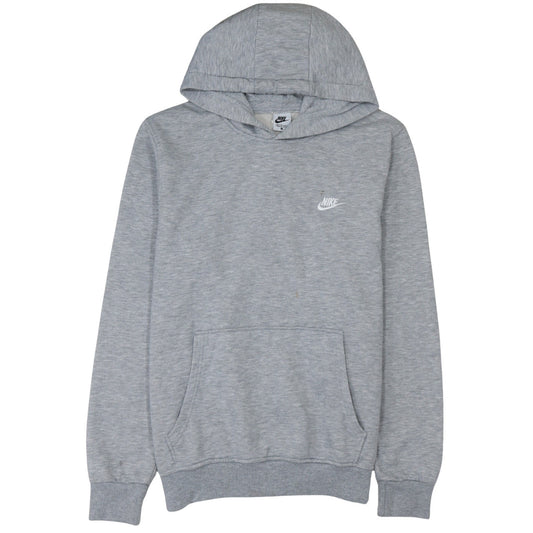 Nike Men's Grey XL Pullover Hoodie Cotton Sportswear