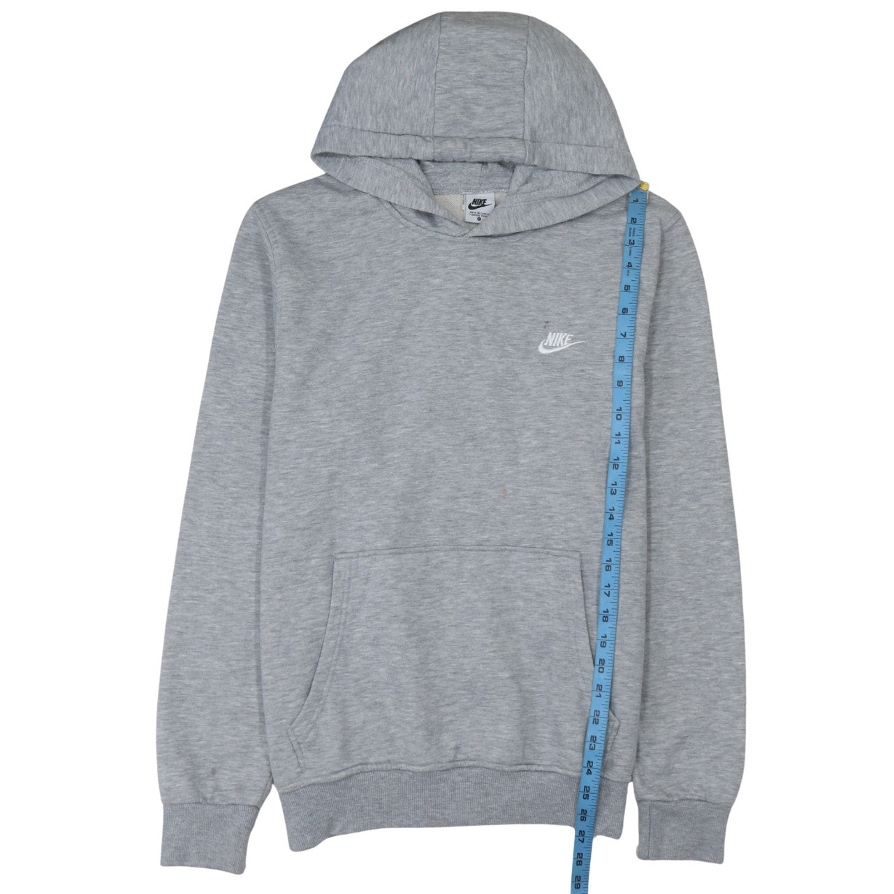 Nike Men's Grey XL Pullover Hoodie Cotton Sportswear