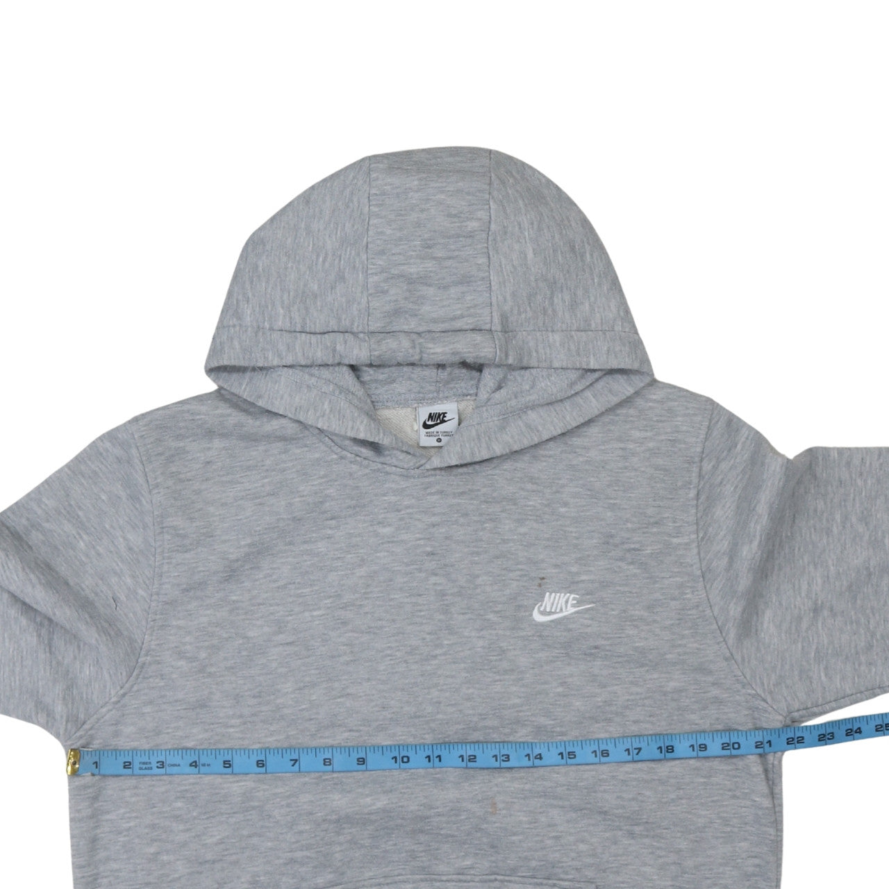 Nike Men's Grey XL Pullover Hoodie Cotton Sportswear