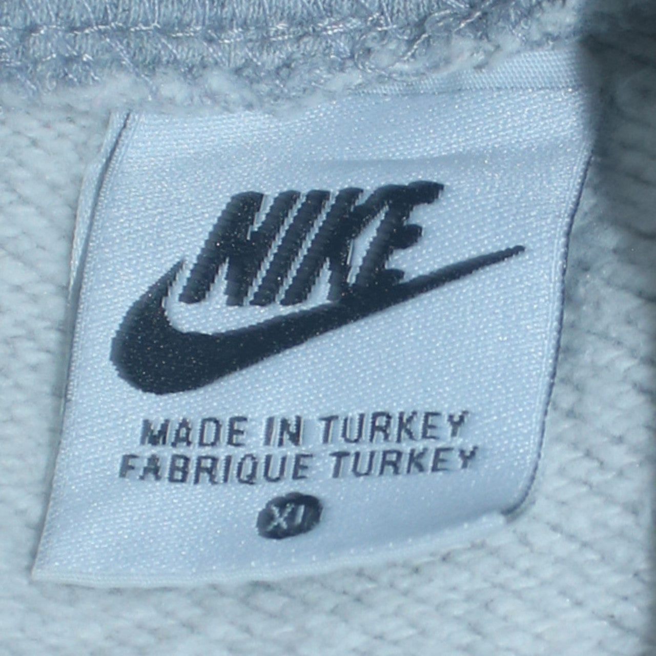 Nike Men's Grey XL Pullover Hoodie Cotton Sportswear