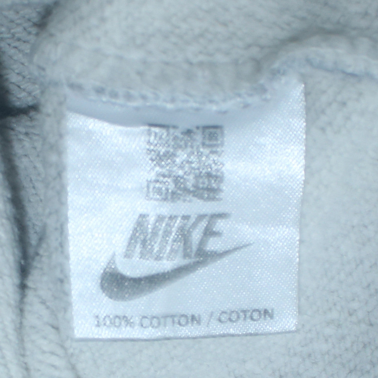 Nike Men's Grey XL Pullover Hoodie Cotton Sportswear
