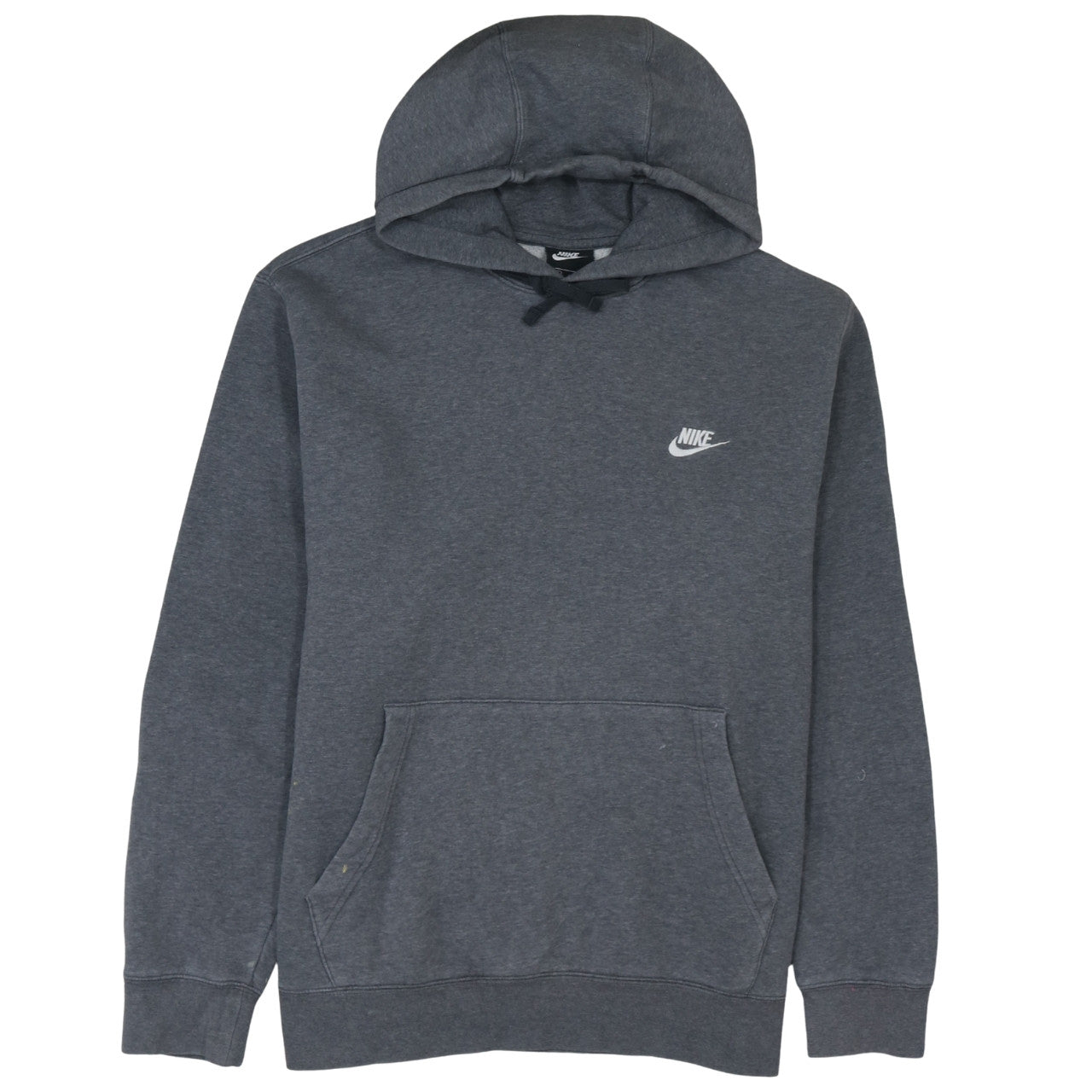 Nike Men's Grey XL Pullover Hoodie Fleece Sweatshirt