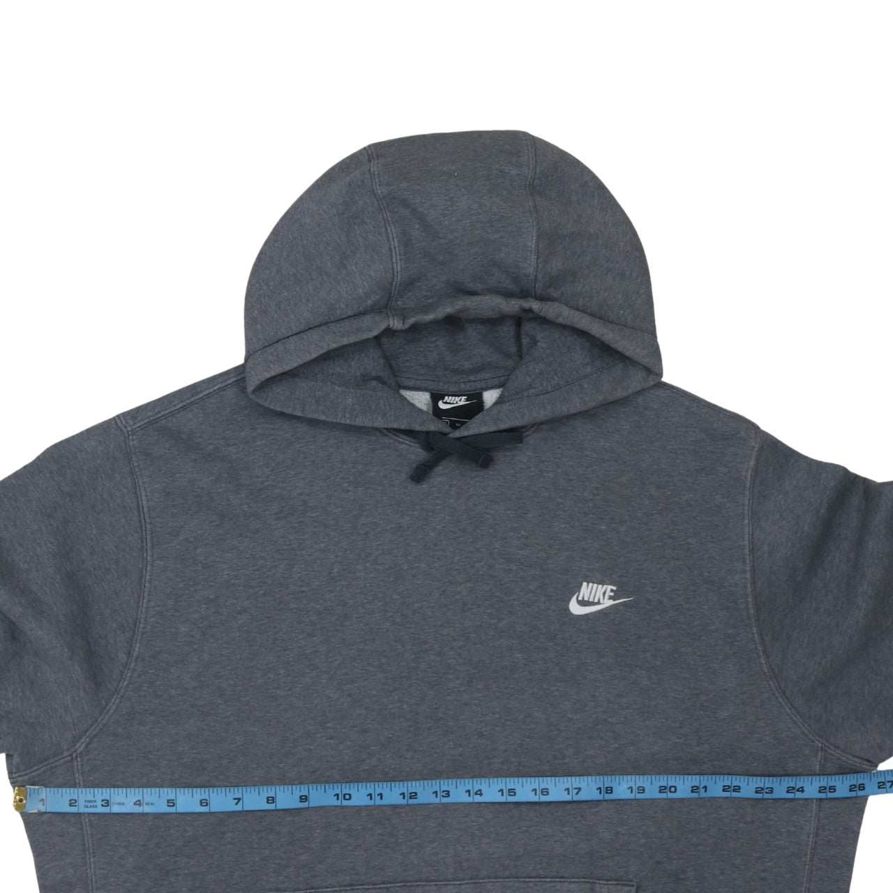 Nike Men's Grey XL Pullover Hoodie Fleece Sweatshirt