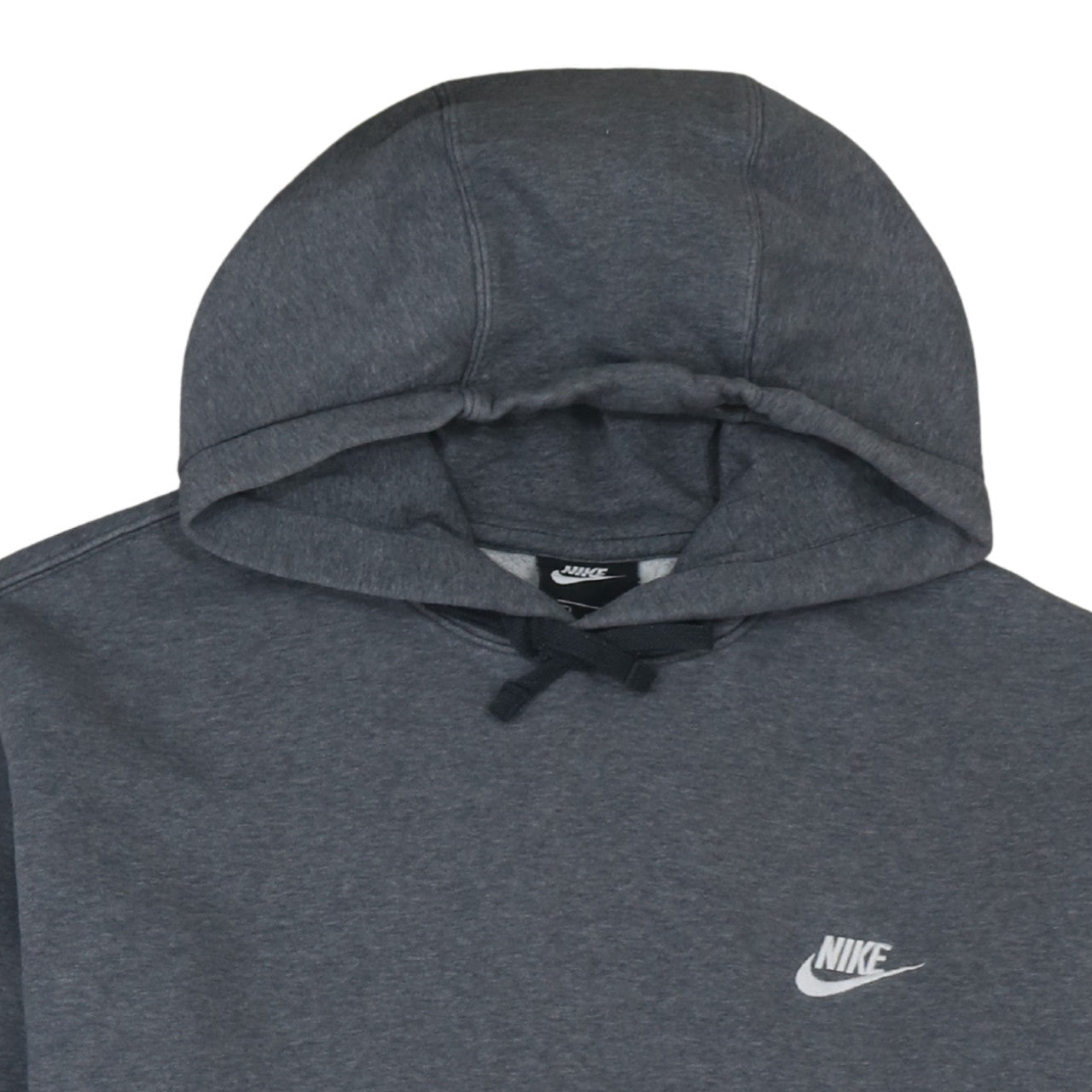 Nike Men's Grey XL Pullover Hoodie Fleece Sweatshirt