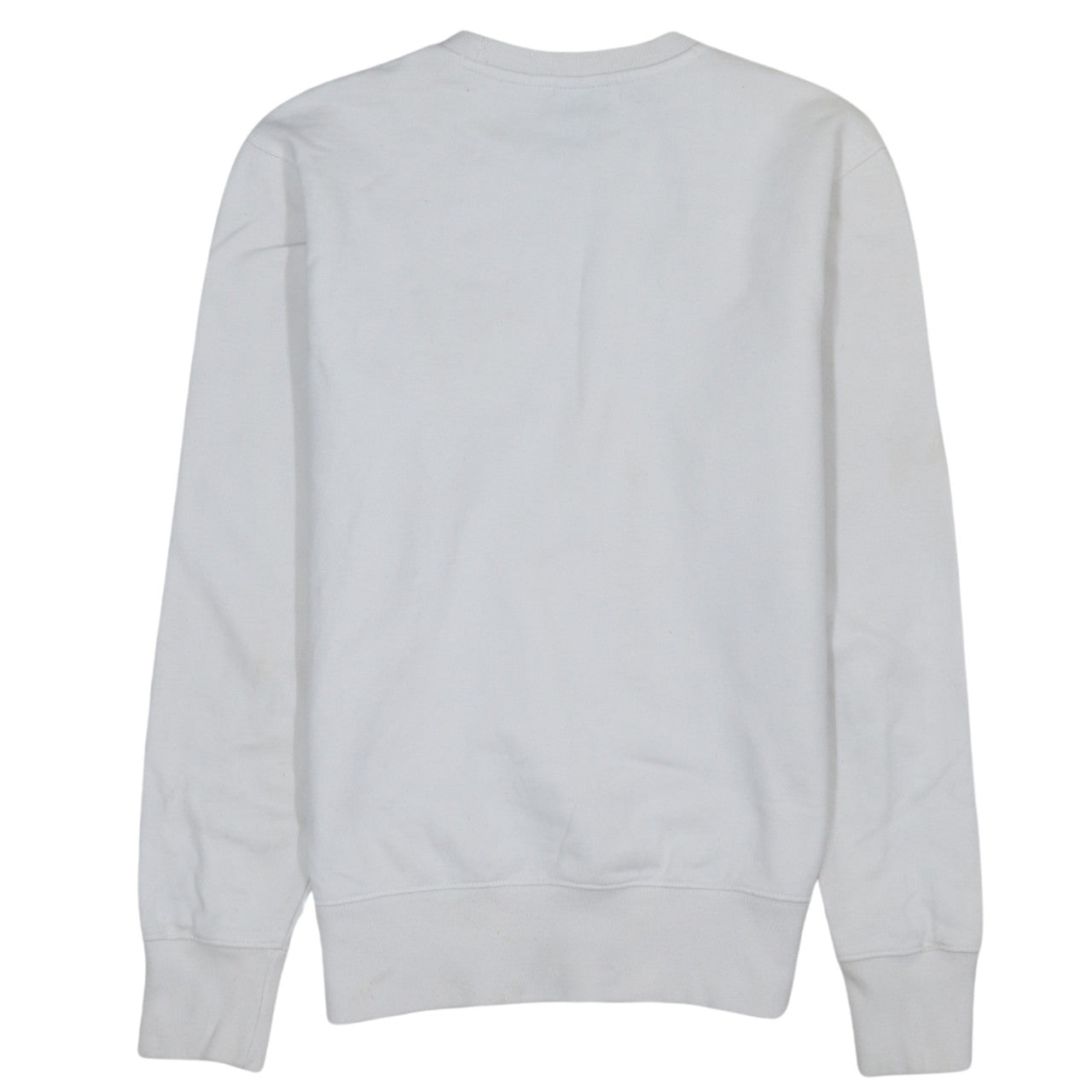 Champion Men's White Small Pullover Crew Neck Sweatshirt