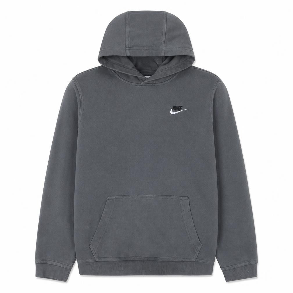 Nike Teens Grey XL Pullover Hoodie Fleece Sweatshirt