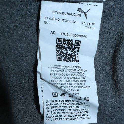 Puma Men's Grey Small Crew Neck Pullover Sweatshirt
