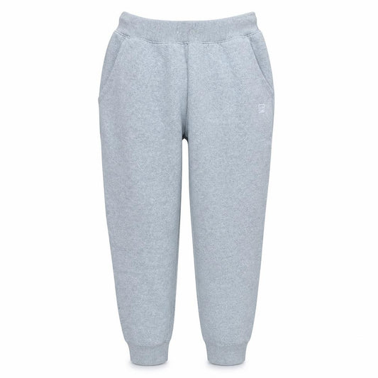 Fila Men's Grey Fleece Sweatpants L Regular Fit Tapered Joggers
