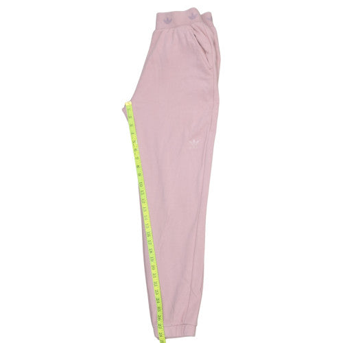 Adidas Womens Pink Jogger Sweatpants Size 10 Elastic Waist Activewear