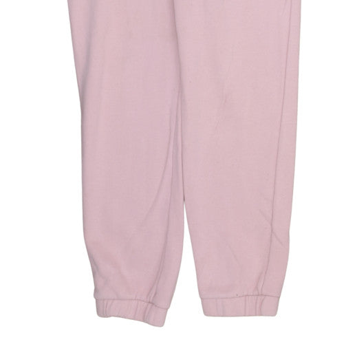 Adidas Womens Pink Jogger Sweatpants Size 10 Elastic Waist Activewear