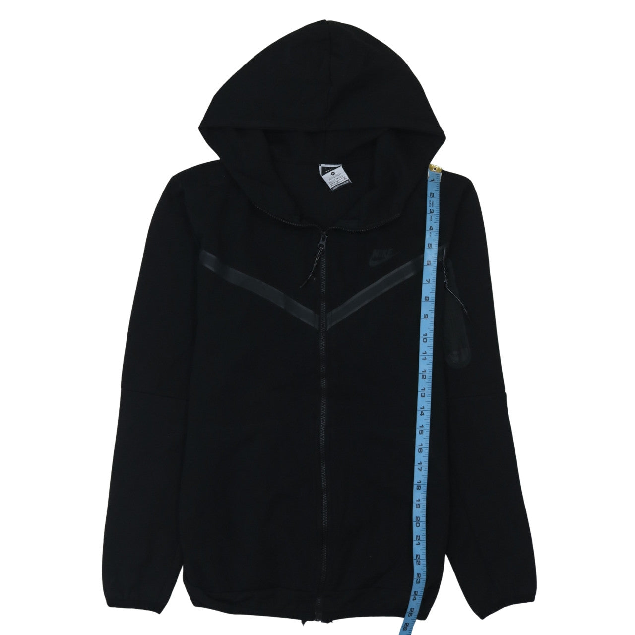 Nike Men's Black Full Zip Hoodie M Sports Fleece Sweatshirt