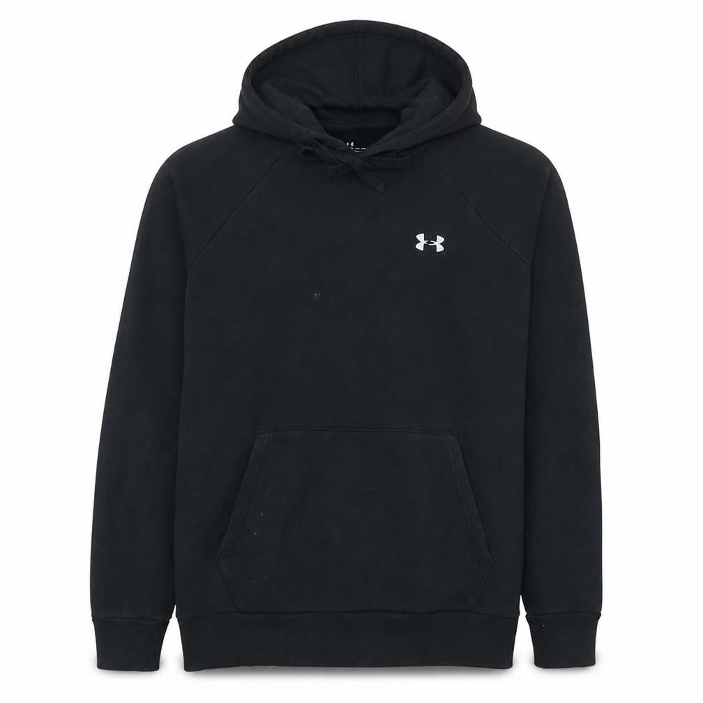 Under Armour Men's Black Pullover Hoodie L Sports Fleece