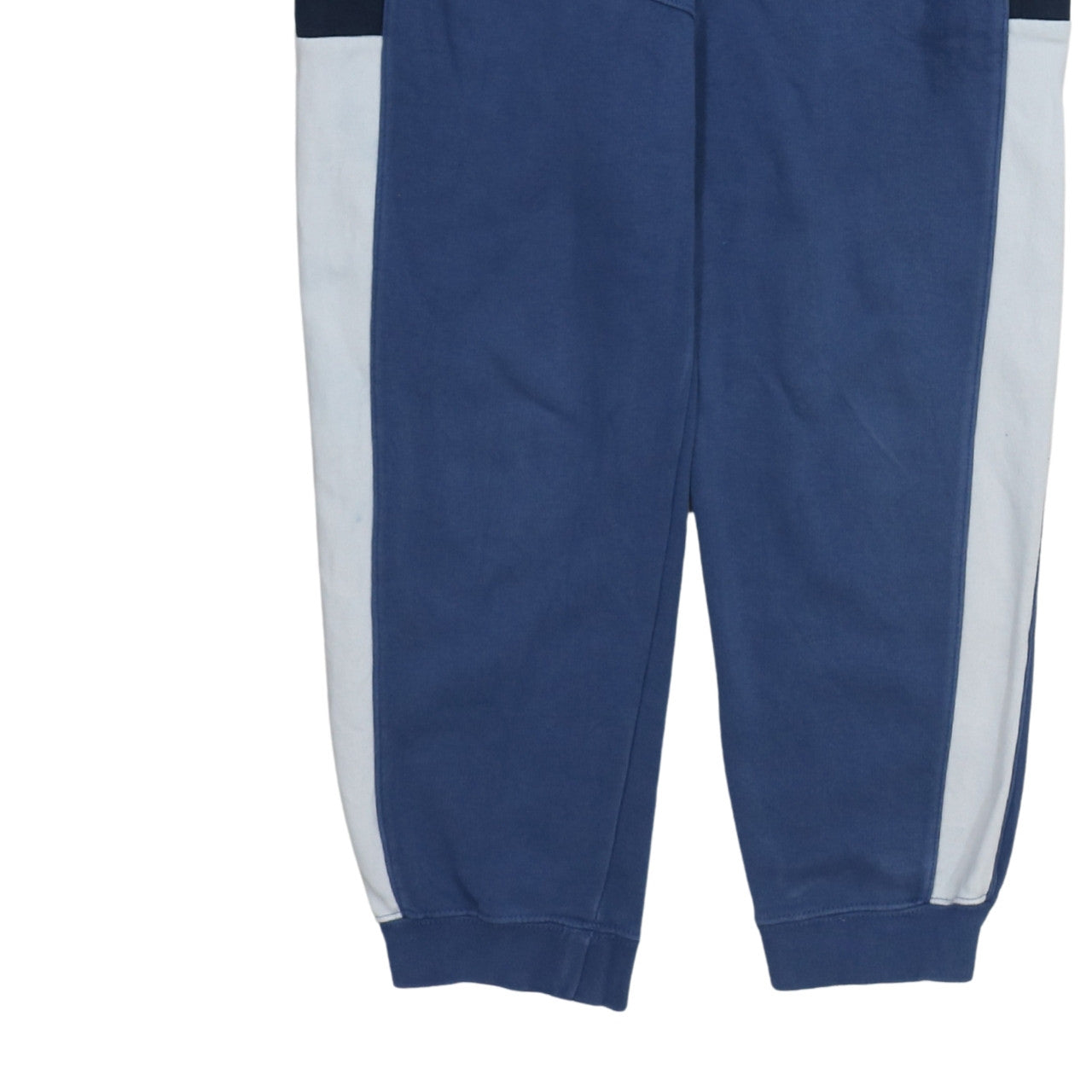 Nike Blue Teens XL Jogger Trousers Fleece Colourblock Activewear