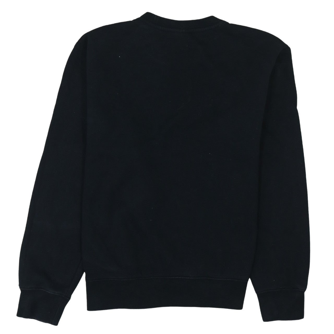 Nike Men's Black Pullover Sweatshirt M Crew Neck Fleece Logo