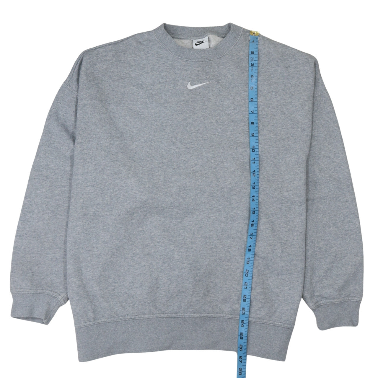 Nike Men's Grey Crew Neck Sweatshirt Small Pullover Fleece