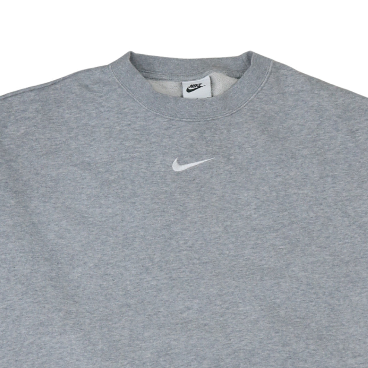 Nike Men's Grey Crew Neck Sweatshirt Small Pullover Fleece