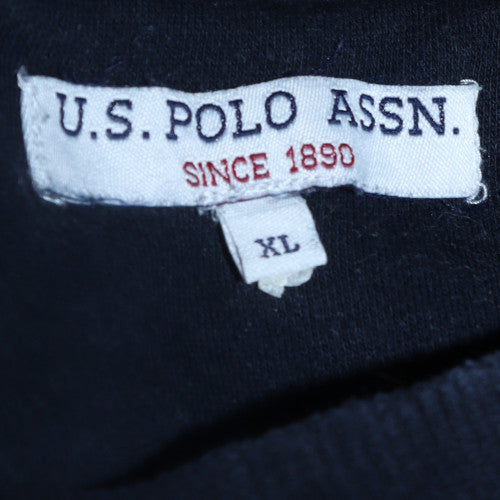 U.S. Polo Assn. Men's Blue XL Pullover Sweatshirt Crew Neck