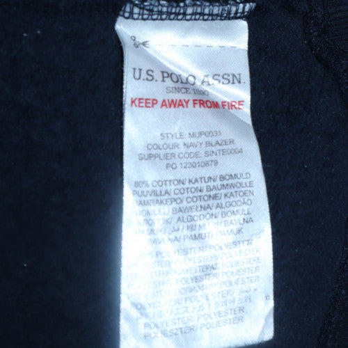 U.S. Polo Assn. Men's Blue XL Pullover Sweatshirt Crew Neck