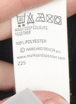 Marks and Spencer Women’s Grey Fleece Full Zip Jacket Size 14