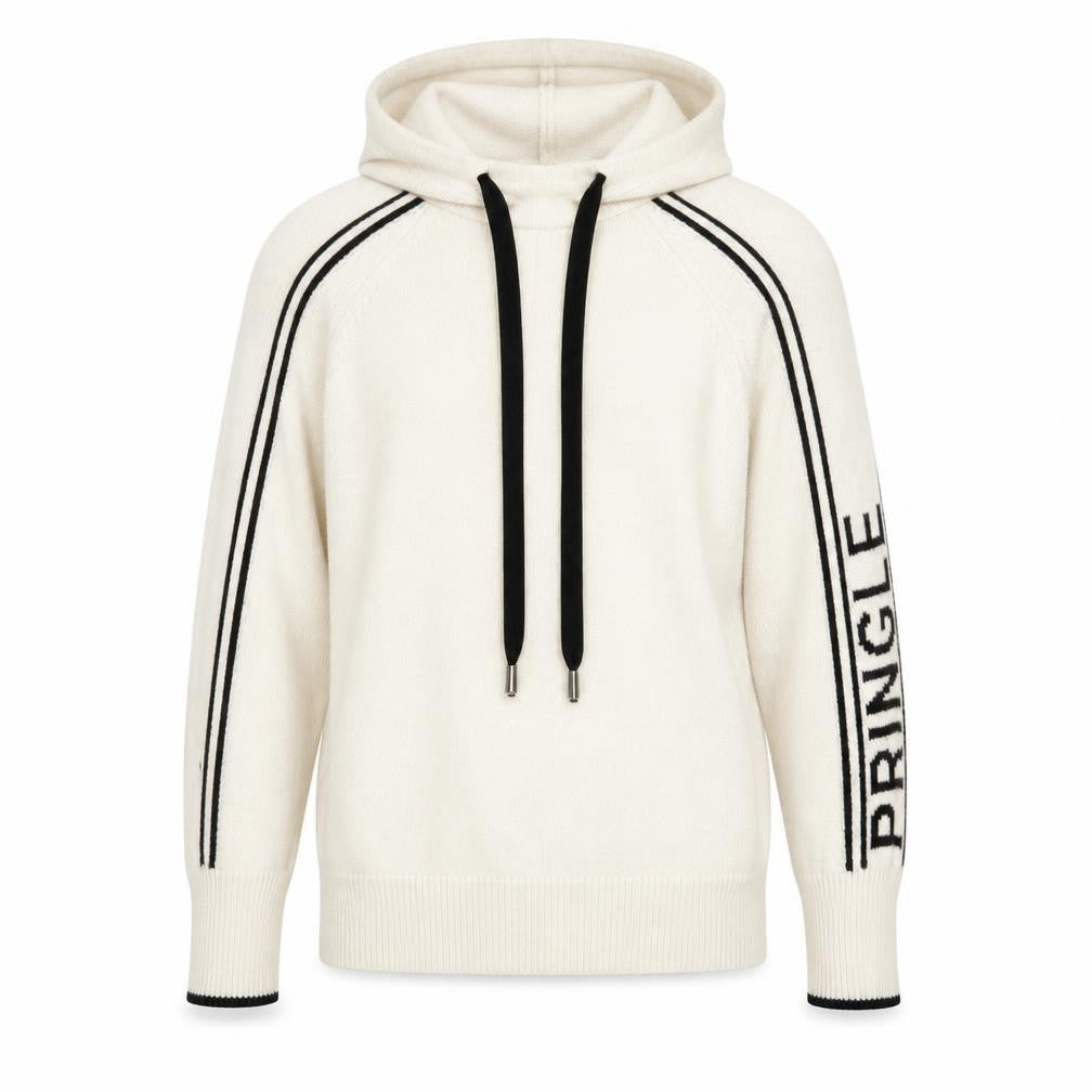 Pringle of Scotland x H&M Men's Ivory Hooded Pullover Jumper Size S