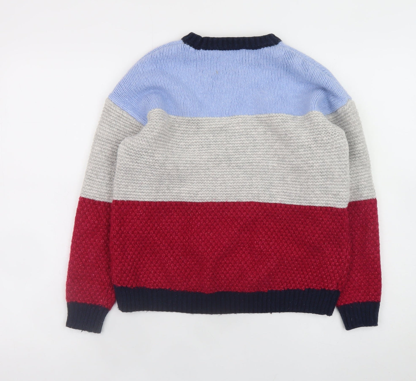 Marks and Spencer Women’s Multicoloured Knit Pullover Jumper M
