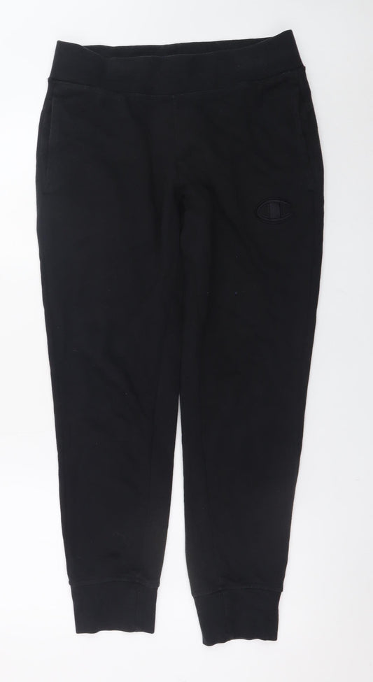 Champion Men's Black Jogger Trousers S Comfortable Sportswear