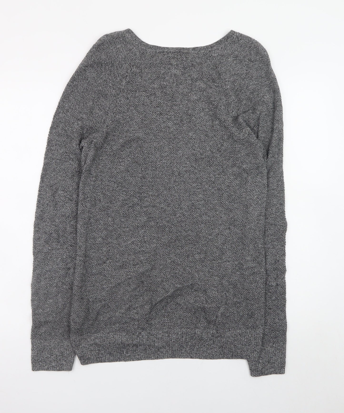 GAP Men's Grey V-Neck Knit Pullover Jumper Size M