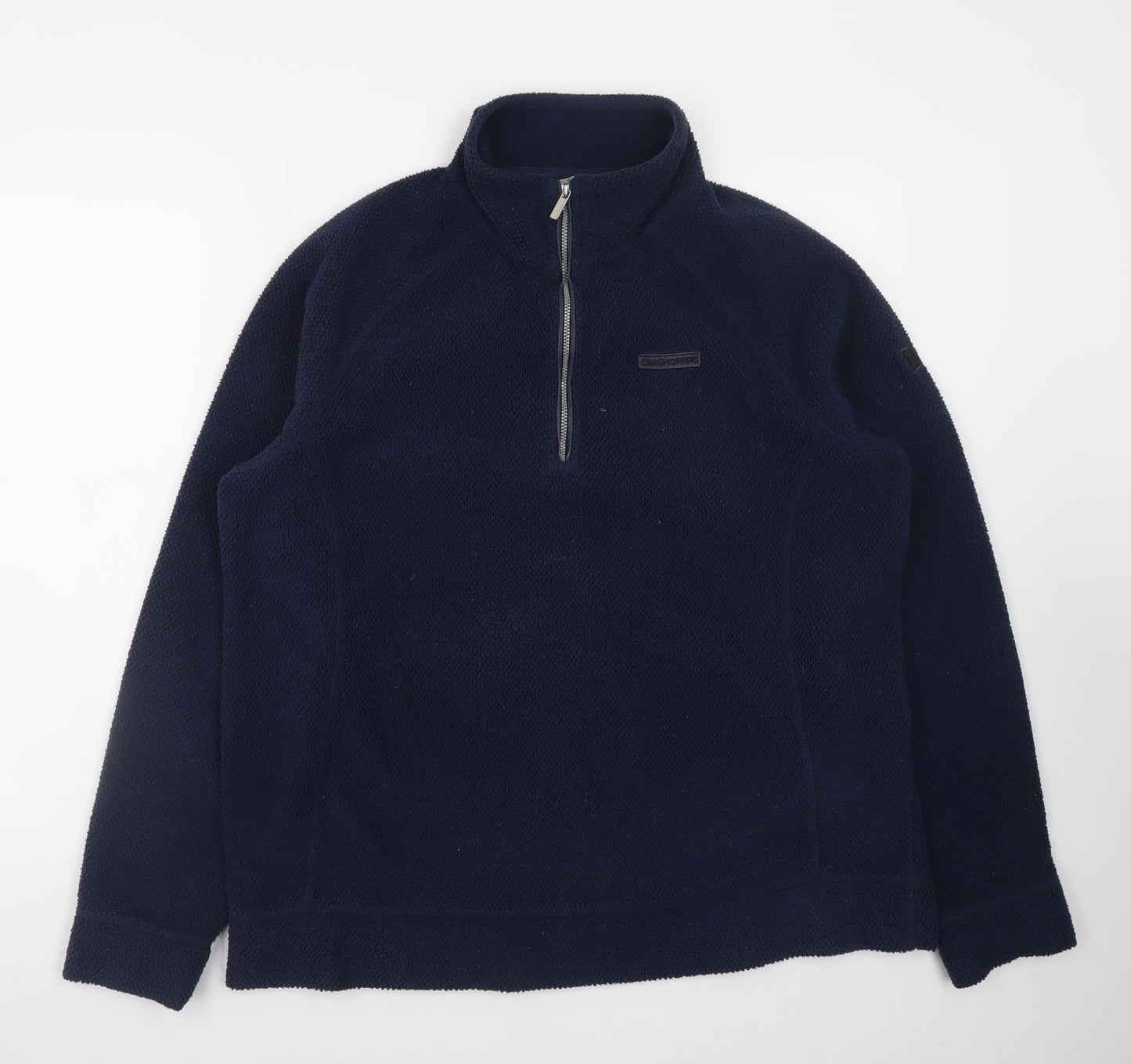 Craghoppers Men's Blue XL Fleece Half Zip Pullover Sweatshirt