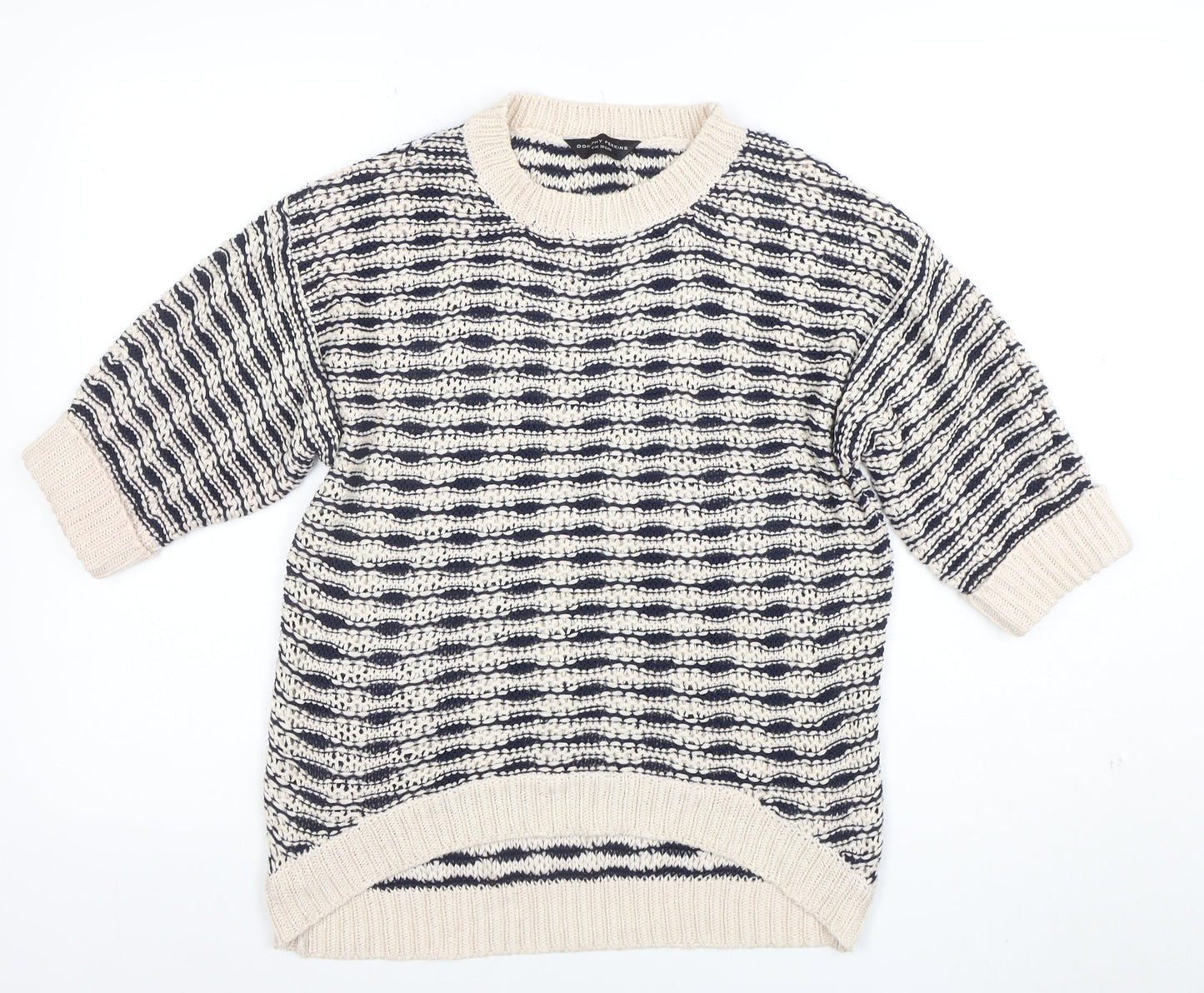 Dorothy Perkins Womens Multicoloured Size 10 Chunky Knit Jumper