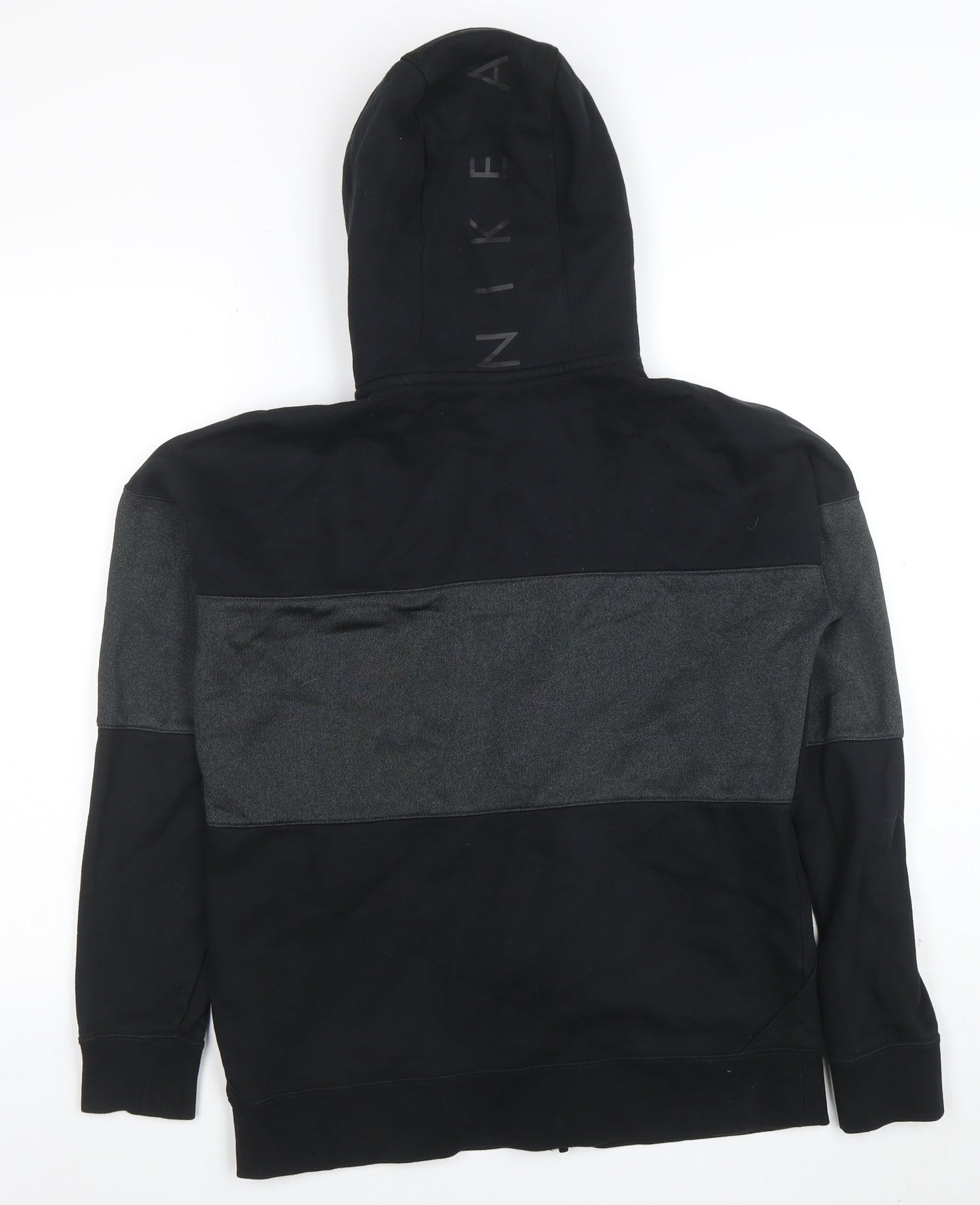 Nike Air Men's Black Full Zip Hoodie Size M Sports Fleece Jacket